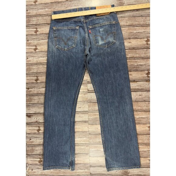 Kentucky Boy Tyler up cycled levis jeans size 32 32 - Picture 6 of 6